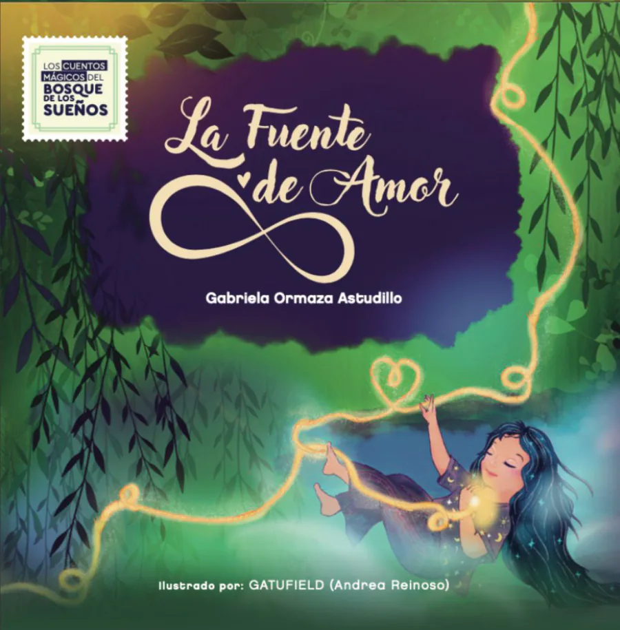 Ilustración del cuento «La Fuente de Amor Infinito»